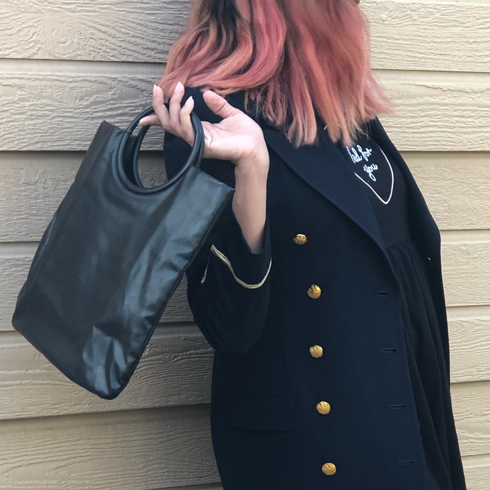SOLD | JR Miami US leather Ring handle bag